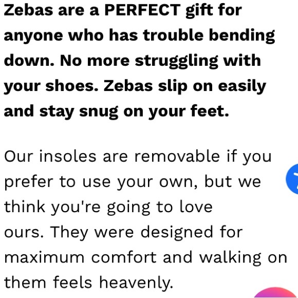 ZEBA Sneakers (If you have difficulty getting your shoes on/off these are ideal) - Picture 9 of 12